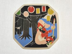 Muumi-seinälautanen Kuka lohduttaisi Nyytiä 3/6
