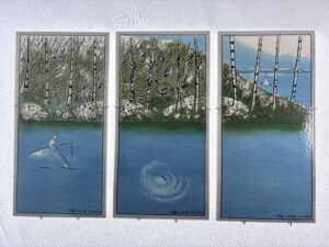 Ihminen ja luonto triptyykki HLS Arabia Retronomi verkkokauppa
