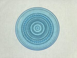 Kastehelmi lautanen 17,5 cm vaaleansininen