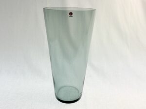 Kartio maljakko harmaa 29 cm Iittala